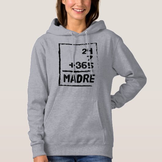 Pull À Capuche Mamá Superhéroe" – Fuerza y Amor Incondicional (Devant)