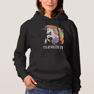 Pull À Capuche Mamacorn Unicorn Costume Maman Fête des Mères 3