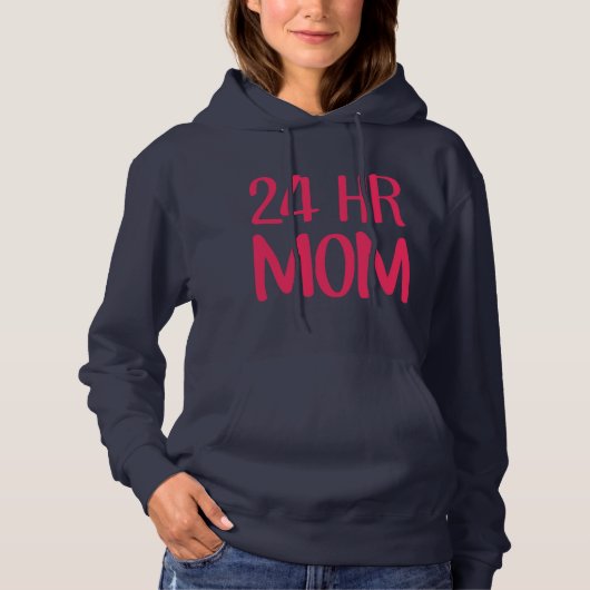 Pull À Capuche Maman 24 h (Devant)