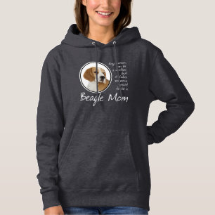 Pull À Capuche Maman beagle