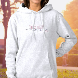 Pull À Capuche Maman beagle avec année