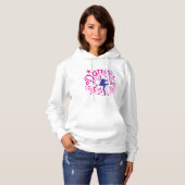 Pull À Capuche Maman dansante (Devant entier)
