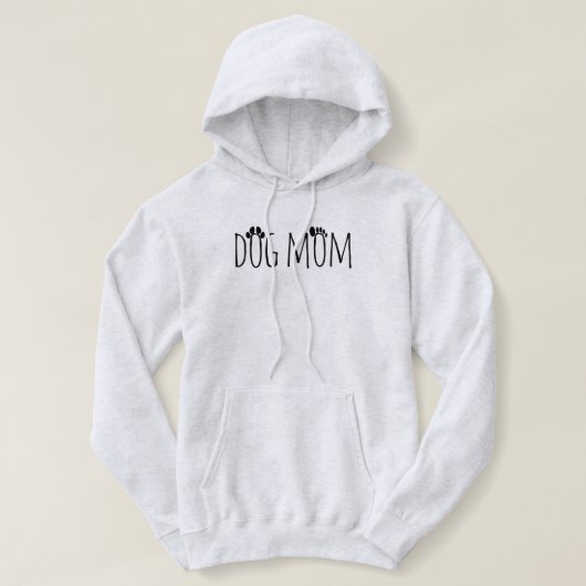 Pull À Capuche Maman du chien (Design devant)
