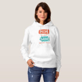 Pull À Capuche Maman Est Juste Wow À L'Étranger (Devant entier)