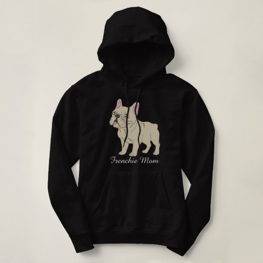 Pull À Capuche Maman Frenchie (Design devant)