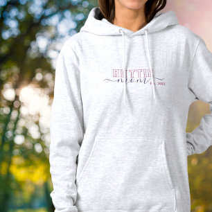 Pull À Capuche Maman Rottweiler Script Universitaire Établie