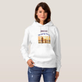 Pull À Capuche Maman, Sweat-shirt de héros méconnu (Devant entier)