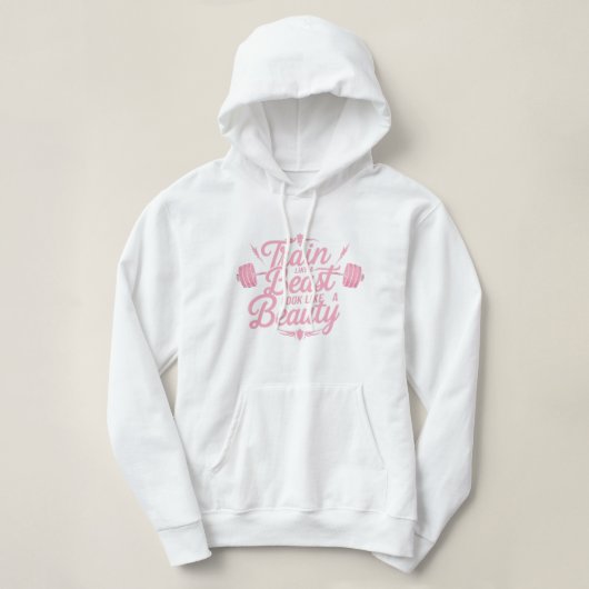 Pull À Capuche Manger Dormir Soulever Répéter – Accro de la sall (Design devant)