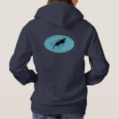 Pull À Capuche Manteau de natation pour votre chien (Dos)