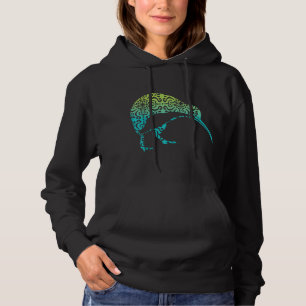 Pull À Capuche Maori Kiwi Tribal Autochtone Nouvelle-Zélande Oise