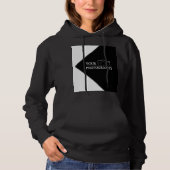 Pull À Capuche Mariage Élégant Ajoutez une Photographie Personnal (Devant)