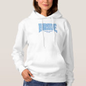 Pull À Capuche MARIÉE Faux Paillettes Varsity Fiançailles Tenue d (Devant)