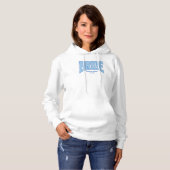 Pull À Capuche MARIÉE Faux Paillettes Varsity Fiançailles Tenue d (Devant entier)