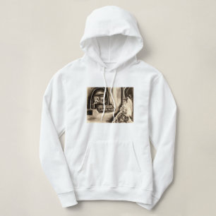 Pull À Capuche Mariée gothique en miroir sweatshirt de dessin Sp