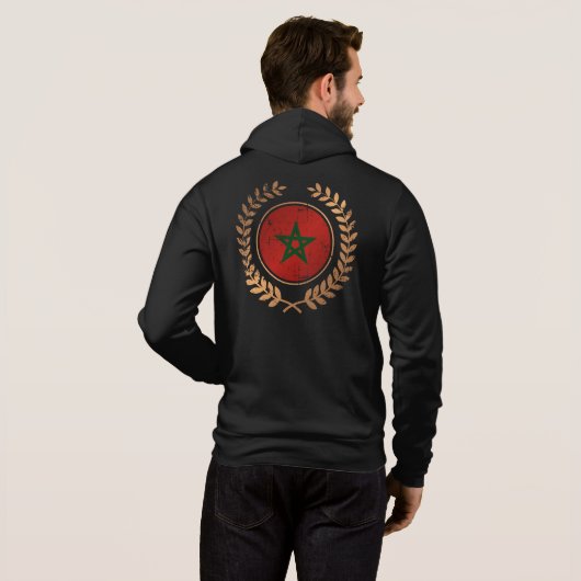 Pull À Capuche Maroc (Dos entier)