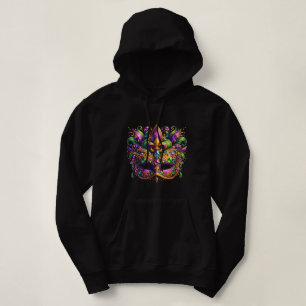 Pull À Capuche Masque de Mardi Gras