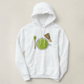Pull À Capuche Matcha sticker ! Autocollant (Design devant)