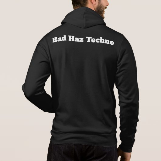 Pull À Capuche Mauvais Haz Techno Zip Up Hoody (Dos)