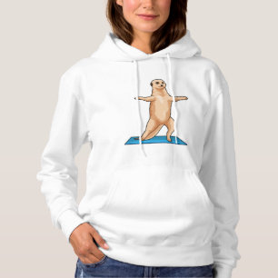 Pull À Capuche Meerkat à Fitness Exercice d'étirement