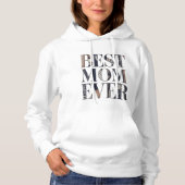 Pull À Capuche Meilleur Maman Ever Sweatshirt – Cadeau Confortabl (Devant)