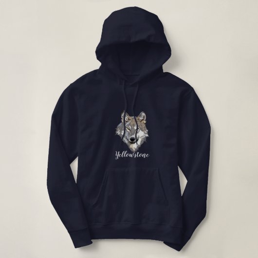 Pull À Capuche Meilleur Sweatshirt à capuchon féminin Yellowstone (Design devant)