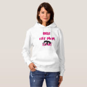Pull À Capuche Meilleure maman Jamais Chat Fête des Mères (Devant entier)