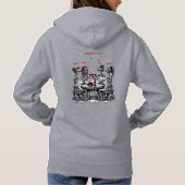 Pull À Capuche Meilleures Amies Pour Toujours (Dos)