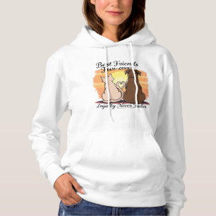 Pull À Capuche Meilleurs Amis Quatre toujours Loyauté Jamais Piqu