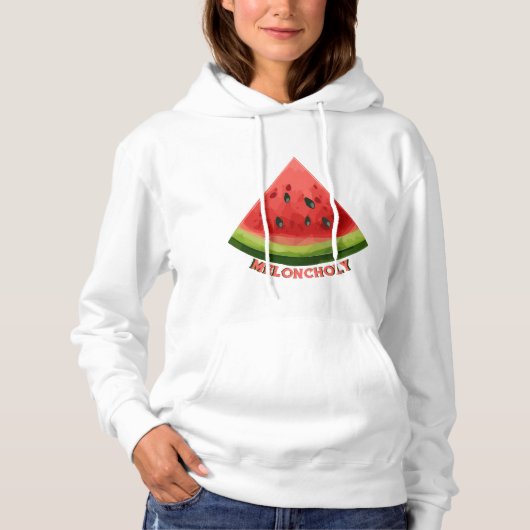 Pull À Capuche Meloncholy (Devant)