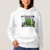 Pull À Capuche Mème amusant sur les jours de paie (Devant)