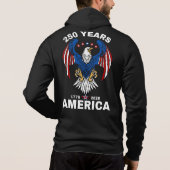 Pull À Capuche Mens 250e anniversaire Amérique (Dos)