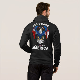 Pull À Capuche Mens 250e anniversaire Amérique