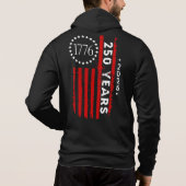 Pull À Capuche Mens 250e anniversaire Amérique (Dos)