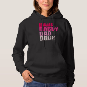 Pull À Capuche Mens Dada Papa Papa Bruh Qui Aime Du Fils Garçons