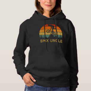 Pull À Capuche Mens Vélo Bmx Vintage Style Rétro Bmx Uncle Père