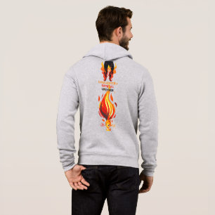 Pull À Capuche Menteur, menteur, Pant est en feu
