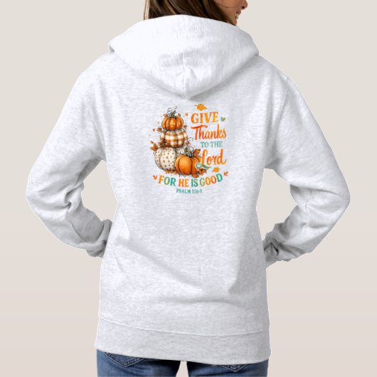 Pull À Capuche Merci (Dos)