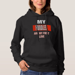 Pull À Capuche Mes Poodles Sont Mon Premier Amour