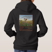 Pull À Capuche Migration du papillon monarque (Dos)