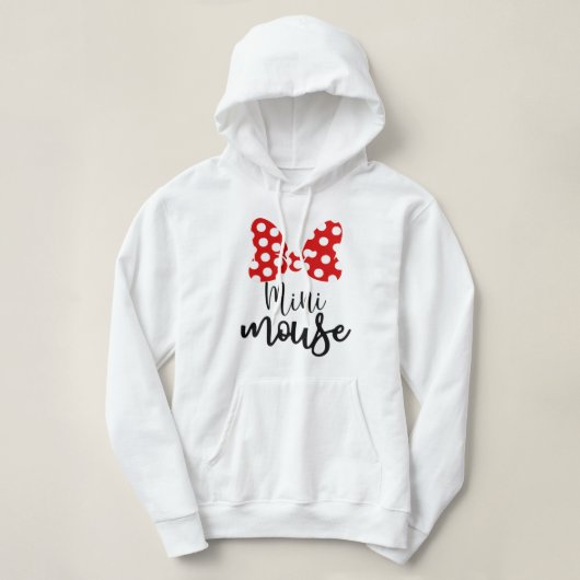 Pull À Capuche Mini chemise souris (Design devant)
