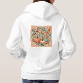 Pull À Capuche Minimalisme sans effort (Dos)