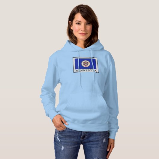 Pull À Capuche Minnesota (Devant entier)