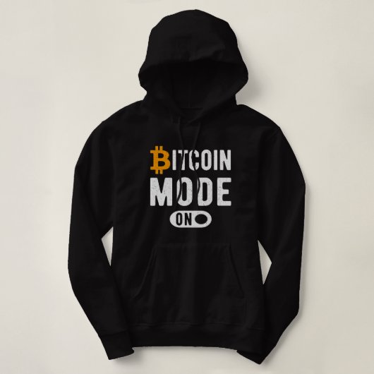 Pull À Capuche Mode Bitcoin sur Crypto CryptoCurrency Blocchaines (Design devant)