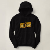 Pull À Capuche Mode Bitcoin sur Crypto CryptoCurrency Blocchaines (Design devant)