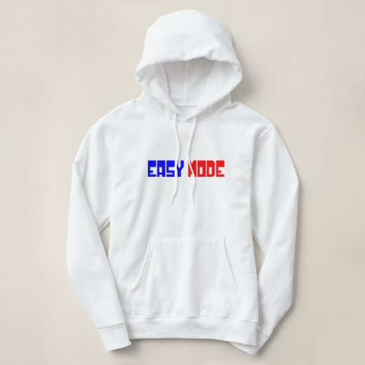 PULL À CAPUCHE MODE FACILE (Design devant)