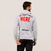 PULL À CAPUCHE MODERNE MODERNE ASH PERSONNALISABLE VÉRIFIÉ (Dos entier)