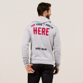 PULL À CAPUCHE MODERNE MODERNE ASH PERSONNALISABLE VÉRIFIÉ (Dos entier)
