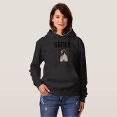 Pull À Capuche Moins de gens plus de chiens Lhasa Apsos Introver (Devant entier)