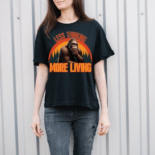 Pull À Capuche Moins de réflexion, plus de vie Inspirationnel Pie