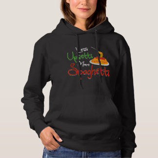 Pull À Capuche Moins Upsetti Plus Spaghetti Pâtes Nationales Ital